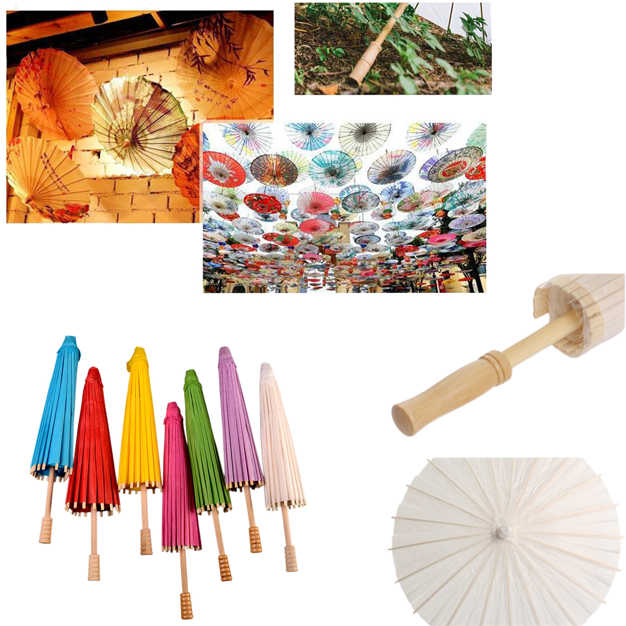 Retro Oil Paper Umbrella 5