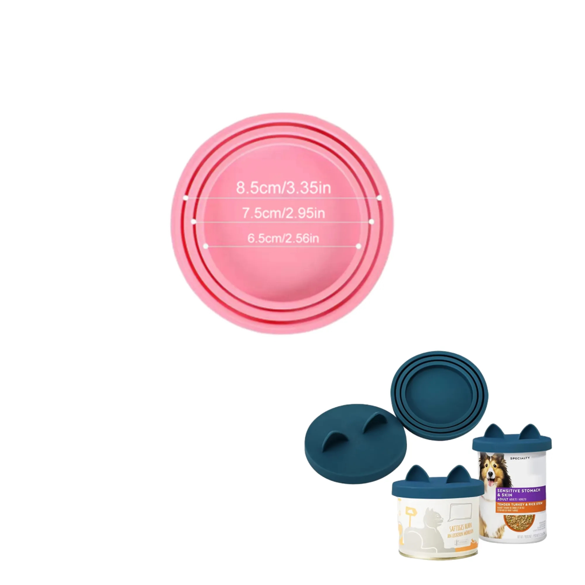 Universal Food Sealing Lid Pet Can Cover 7