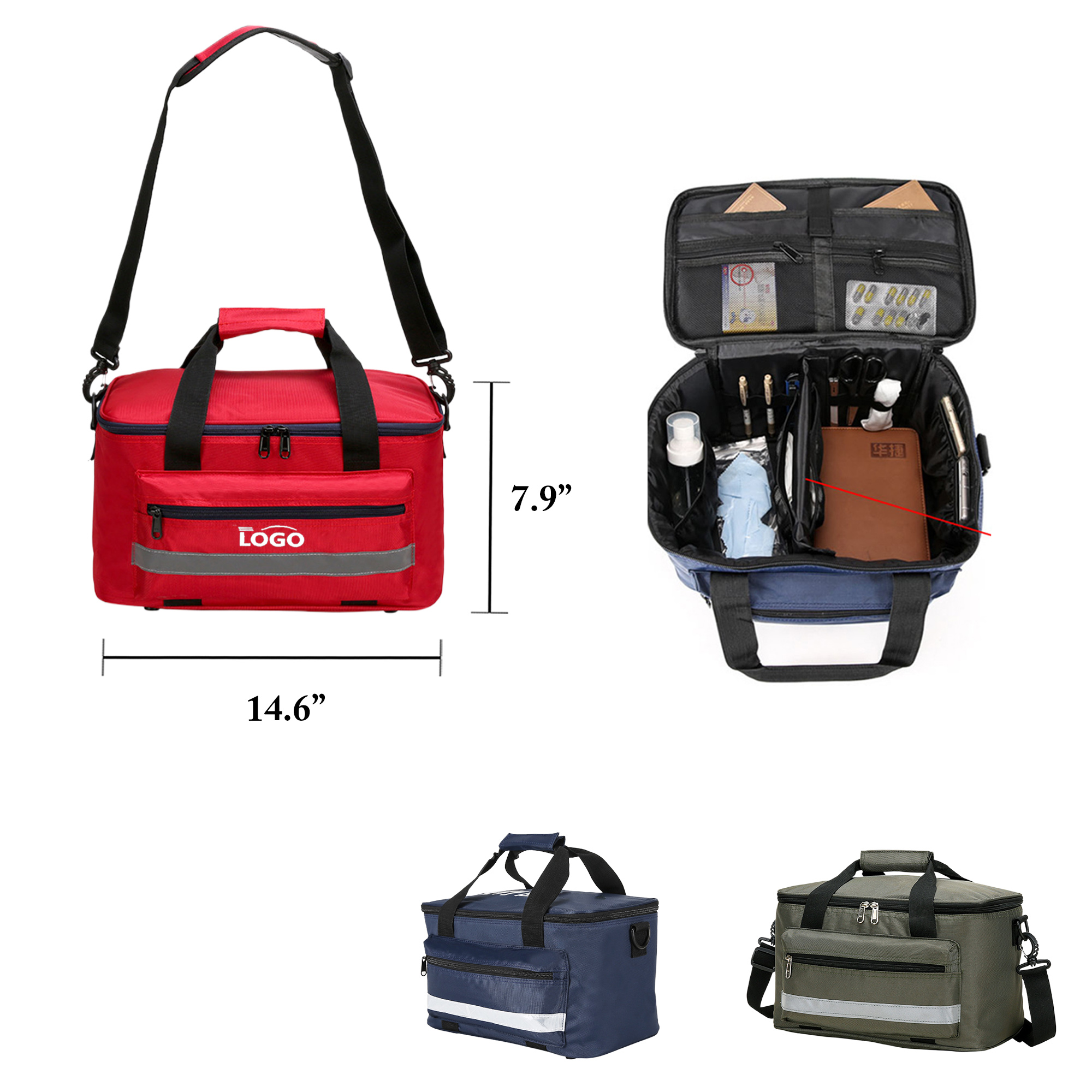 Compact First Aid Kit For Home And Travel