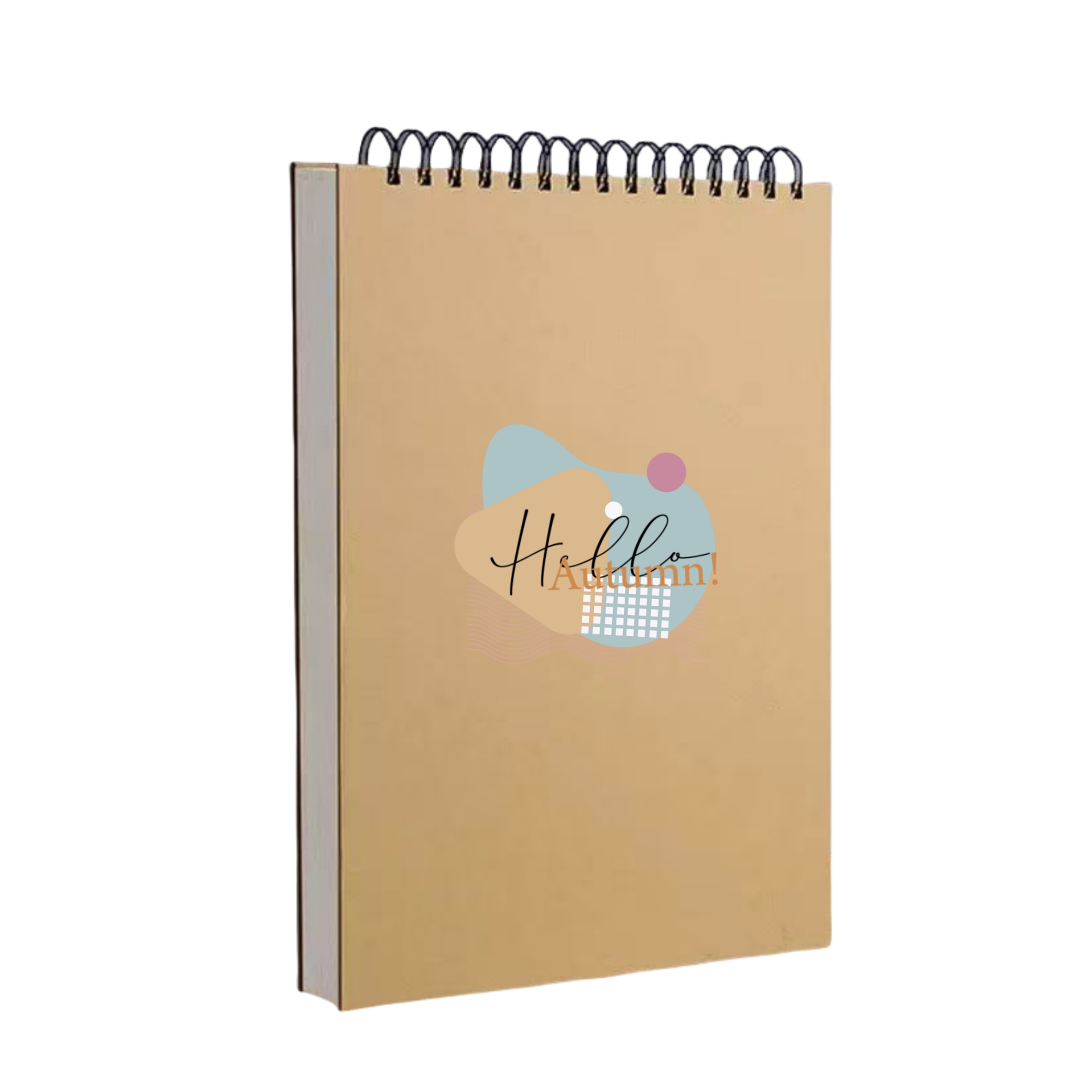 16K 60Page Blank Spiral Notebook 4