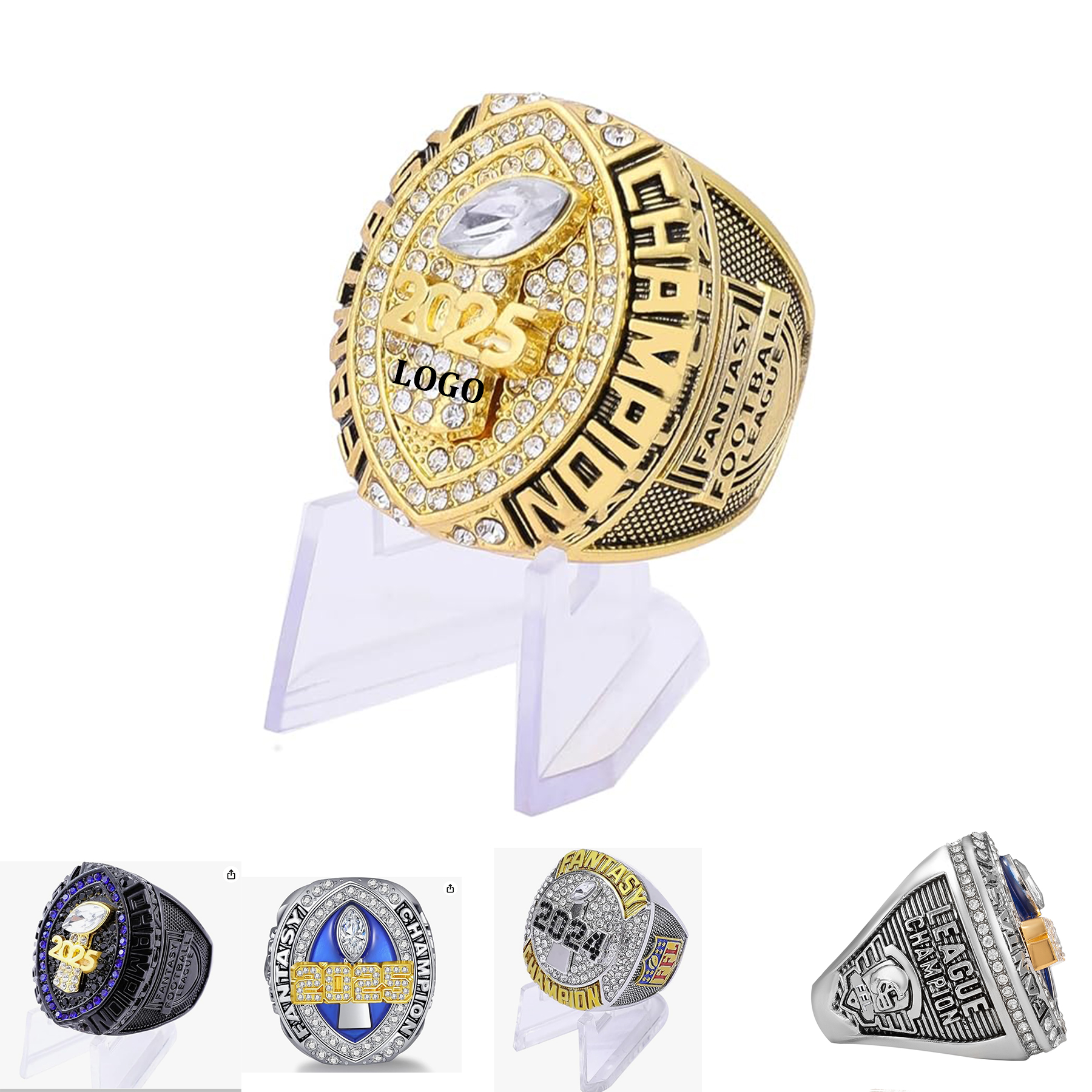 2025 Fantasy Football Championship Ring 14