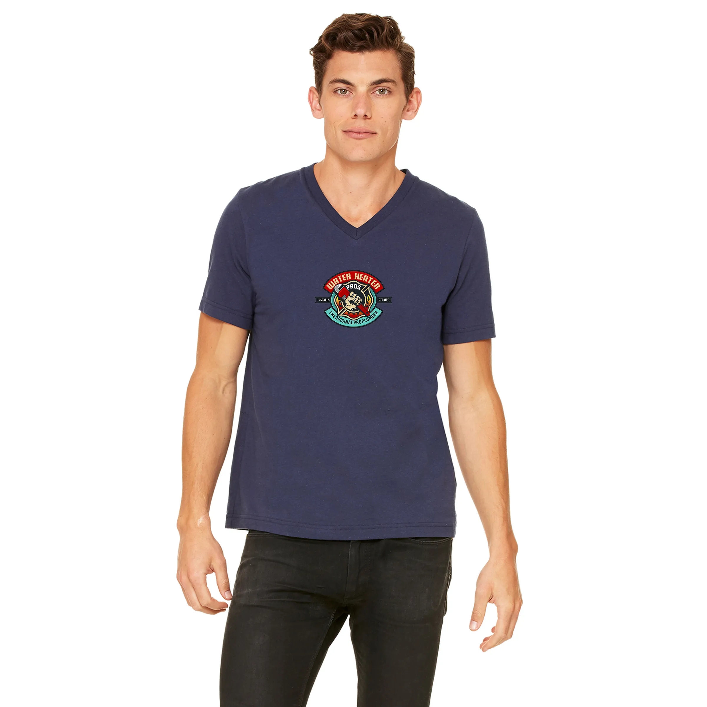 Bella + Canvas - Unisex Jersey Short-Sleeve V-Neck T-Shirt 2