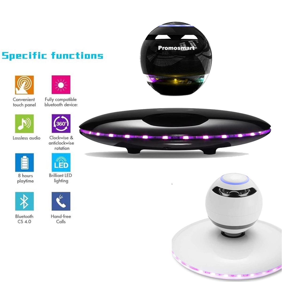 Magnetic Levitation Bluetooth Speakers