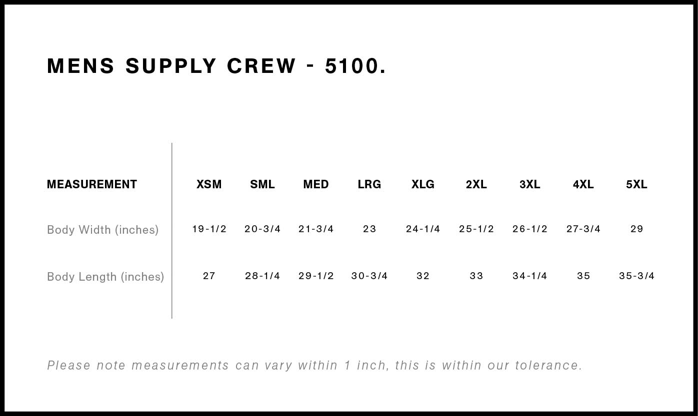 Supply Crew | 5100, custom hoodie or sweatshirt with logo imprint 35