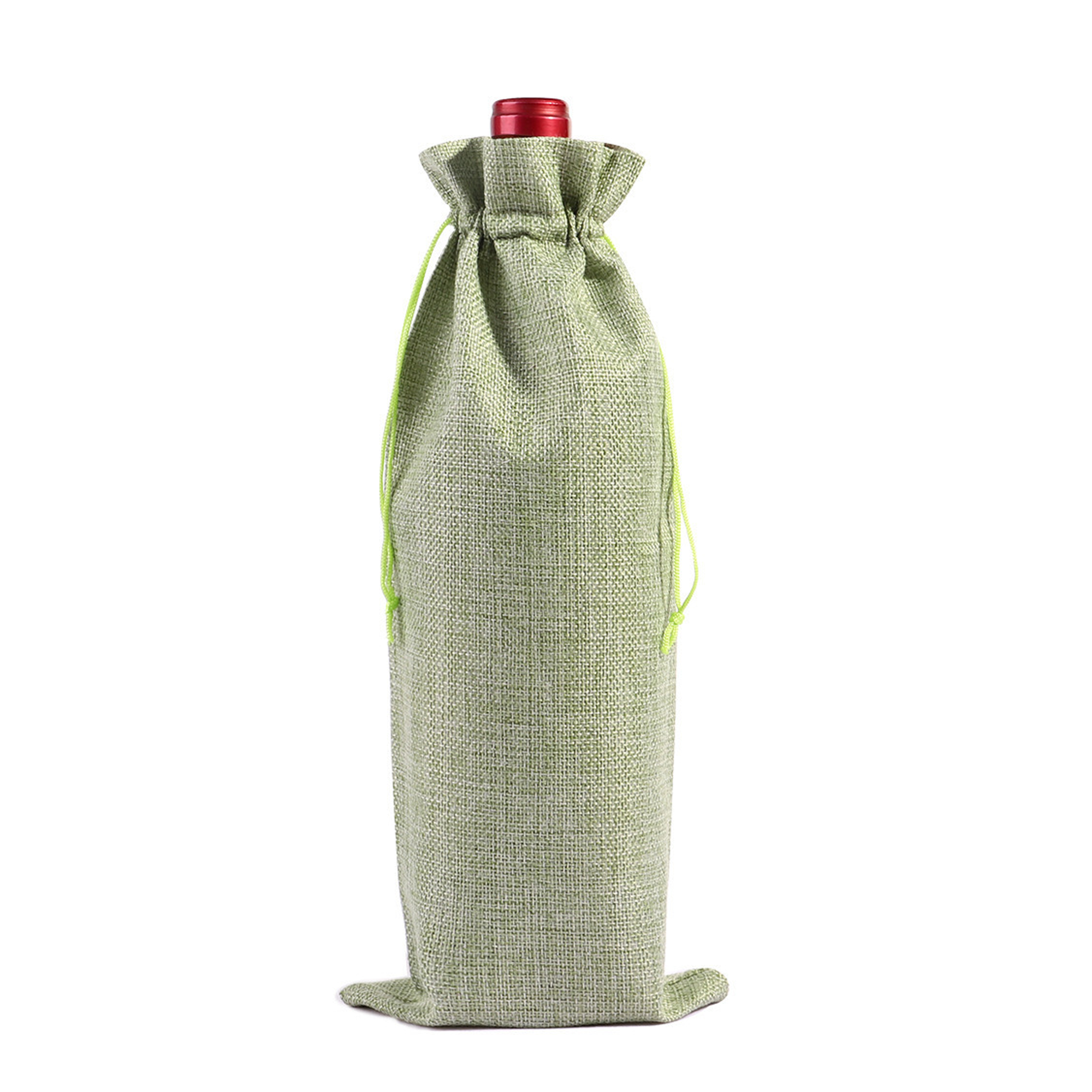 MOQ30 Fine Linen Wine Gift Bag 13