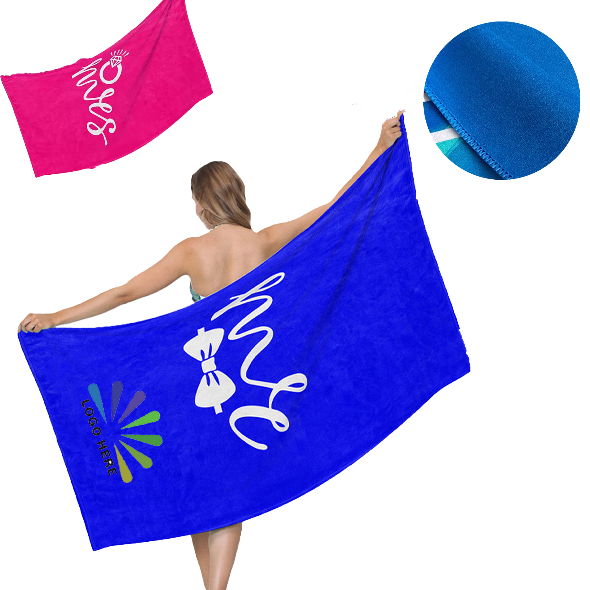 Custom Soft Beach Towel 4