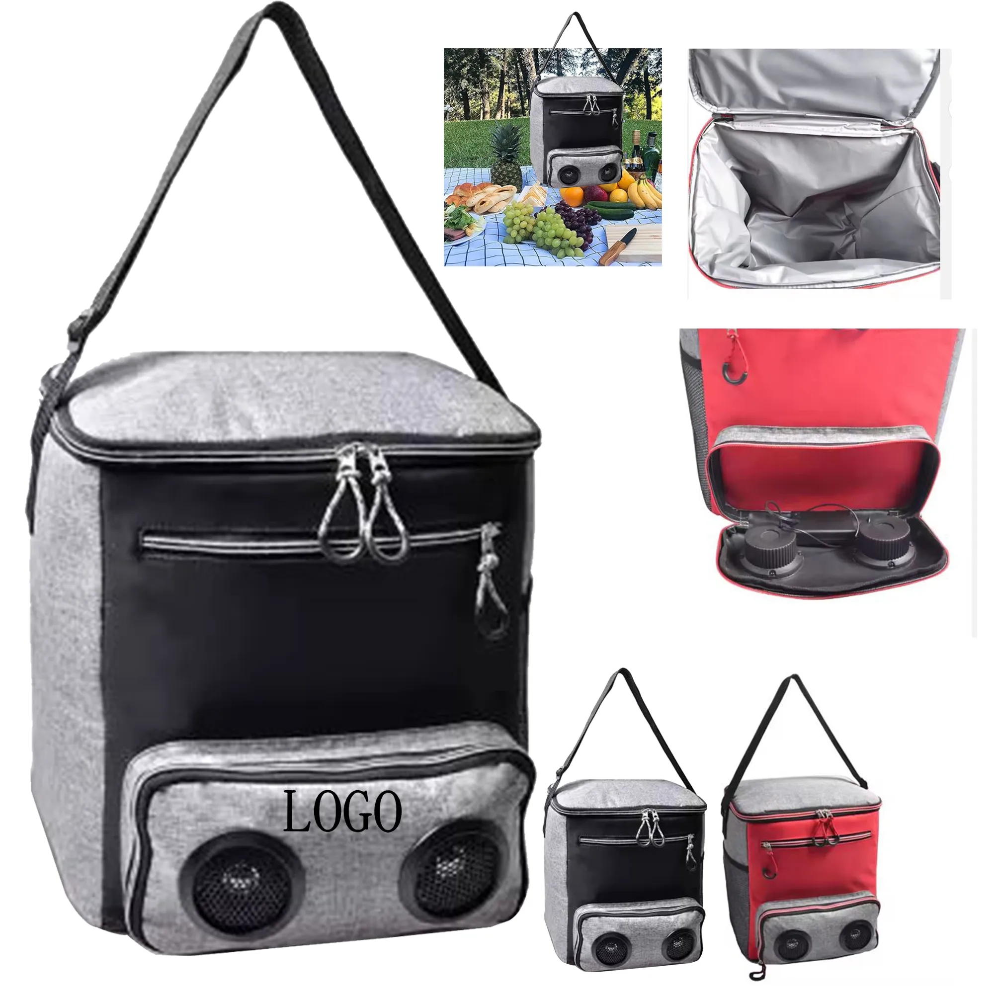 Travel Picnic Cooler Bag Speaker