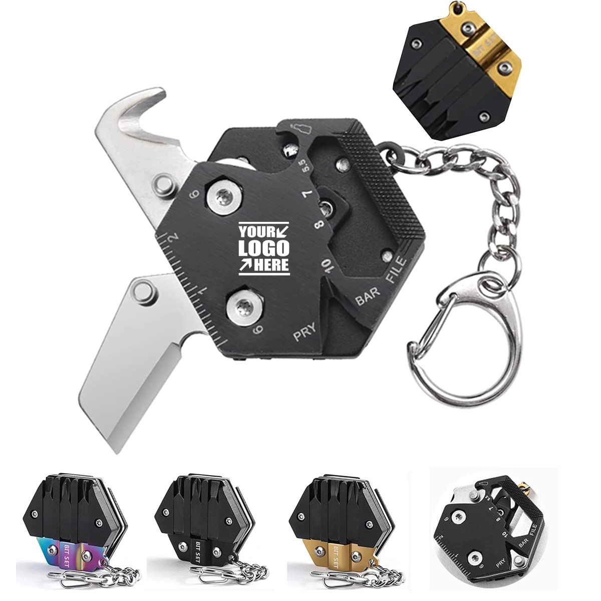 Multifunction Keychain Knife Outdoor Escape Mini Tools