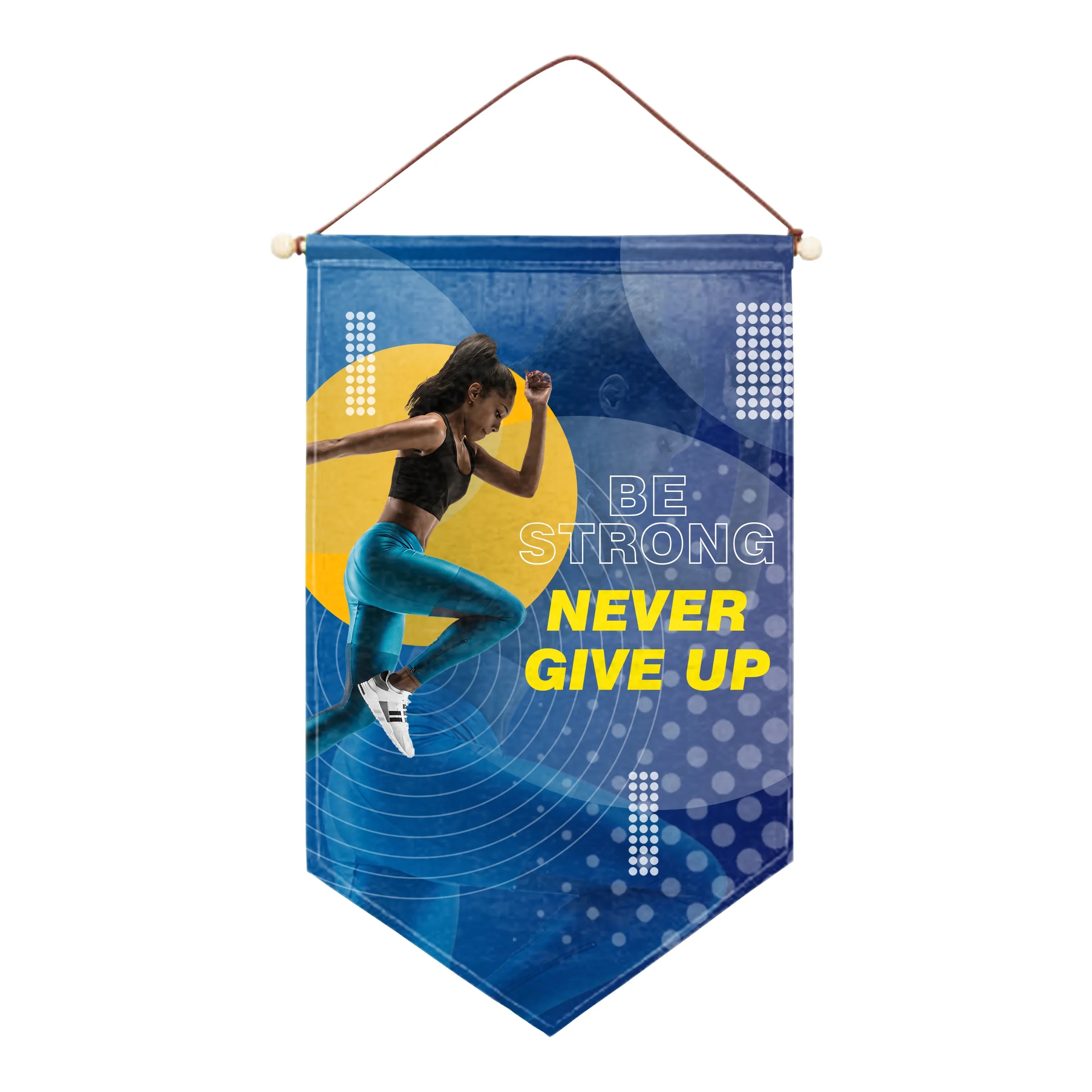 30"x48" Custom Felt Hanging Banner - 2ply 2-Sided