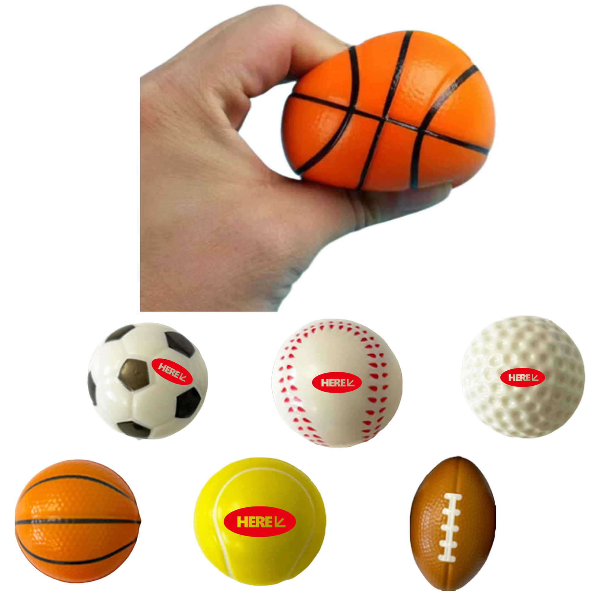 Soccer-Themed Stress Ball 3