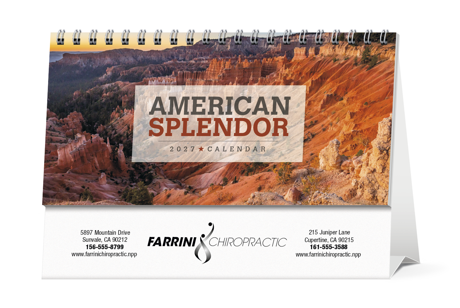 Triumph Calendars American Splendor Desk Calendar