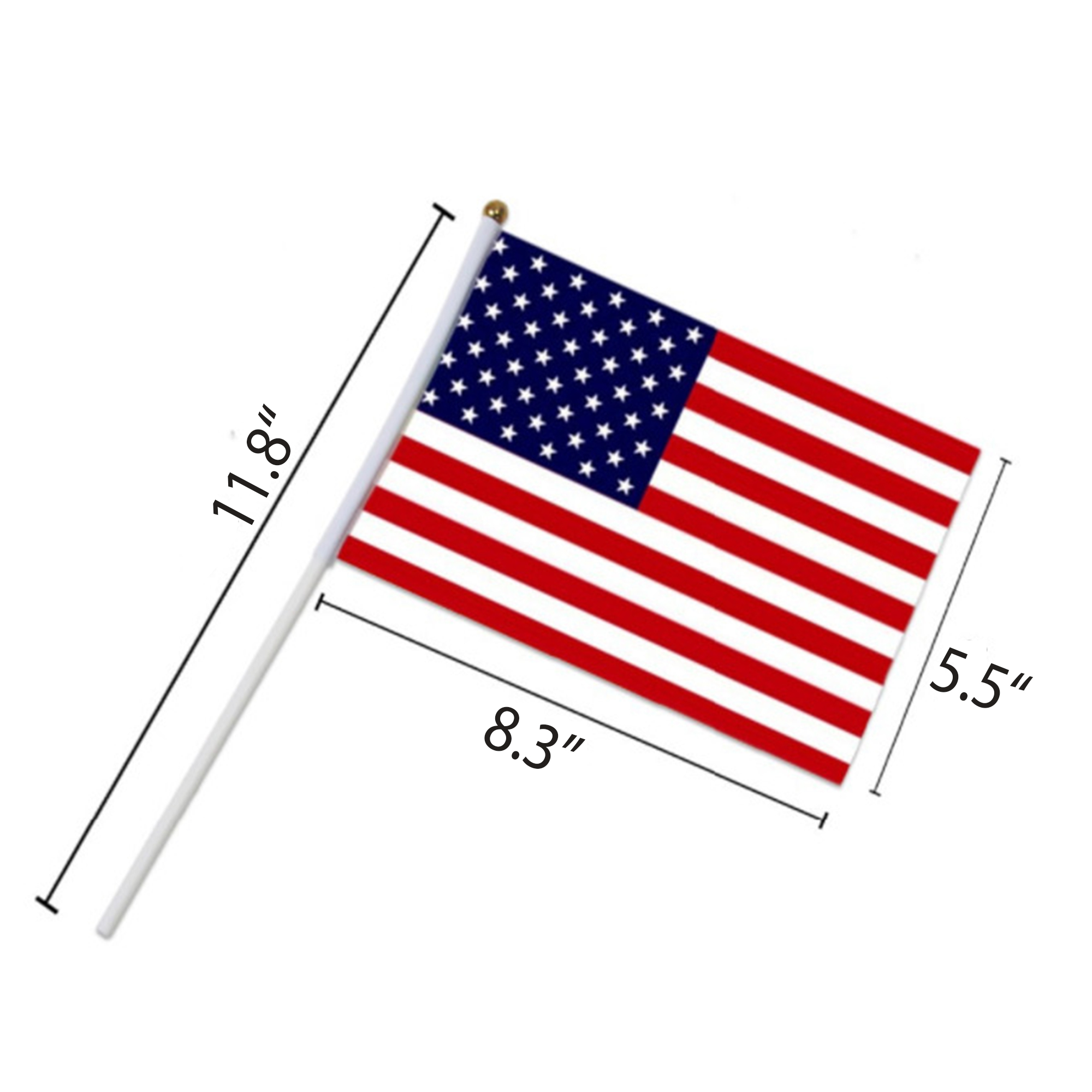 Patriotic Rally Hand Wave Flag 5