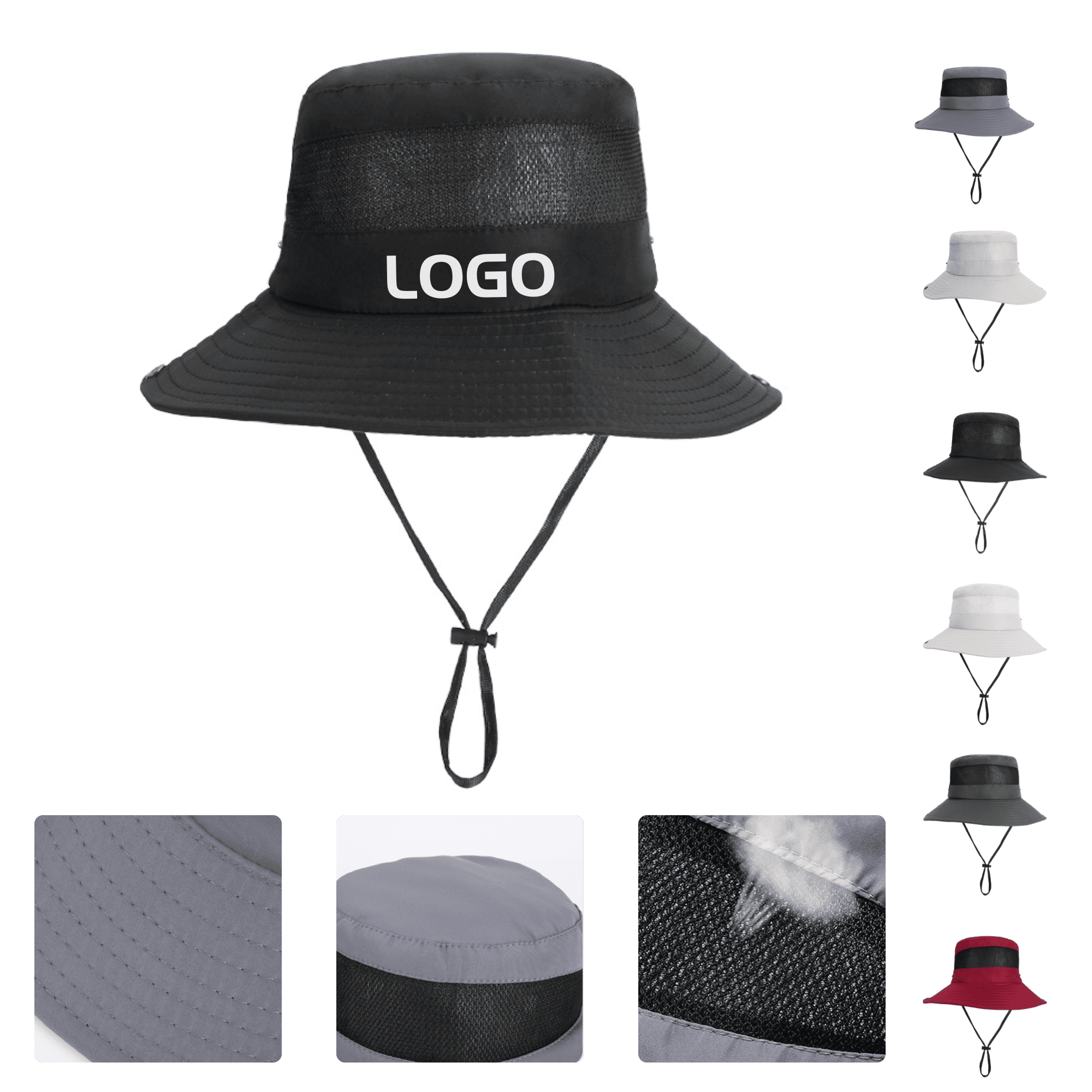 Breathable Mesh Sun Protection Hat 10