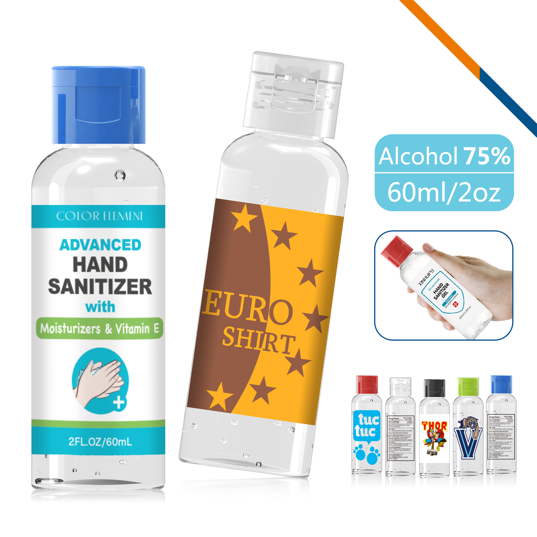 Elated Gel Hand Sanitizer