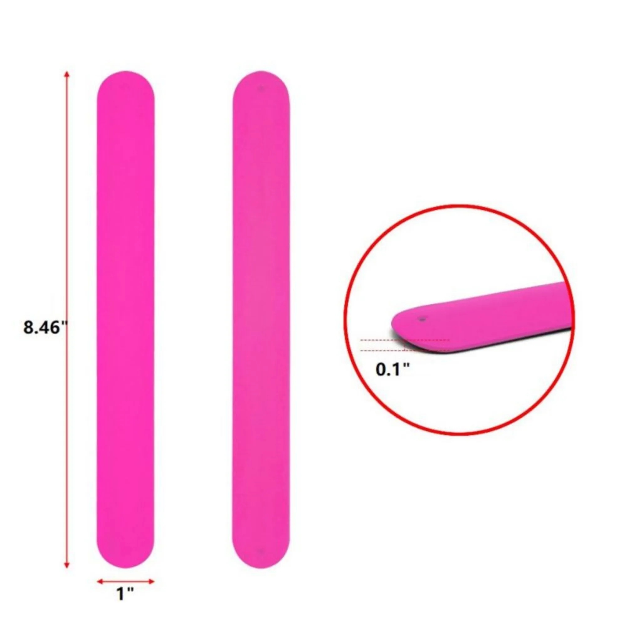 Colorful Silicone Slap Bracelet 11