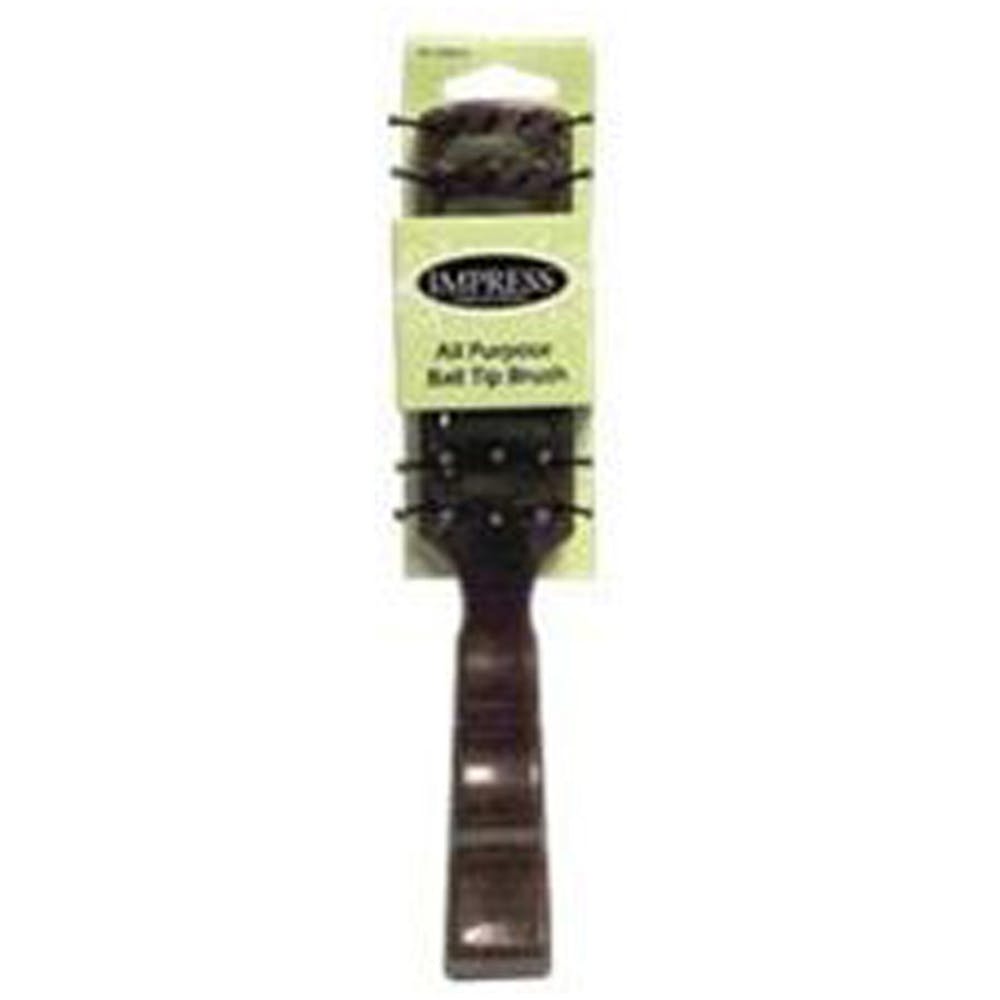 Ball Tip Hairbrushes - Ergonomic Black 3