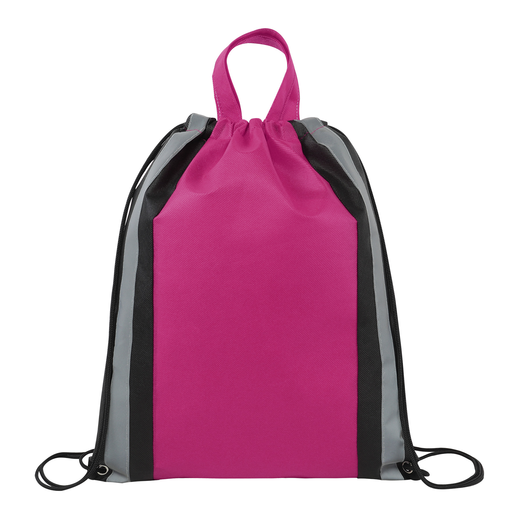 Small Reflective Non-Woven Drawstring Bag 52