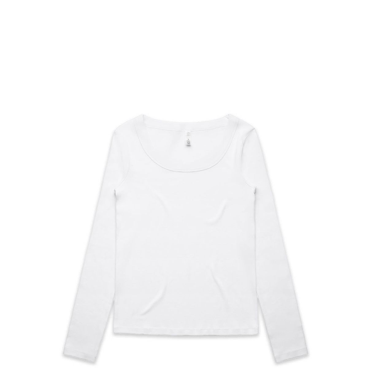 Wo's Organic Rib L/S Tee | 4075 11