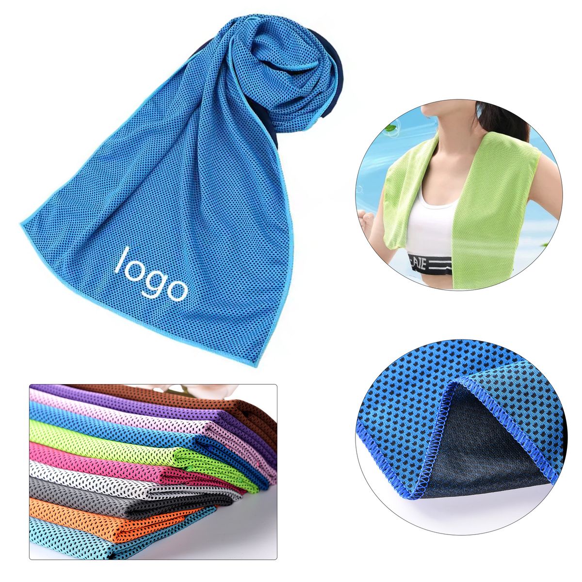 MOQ:10pcs Quick-Drying Cooling Towel 4