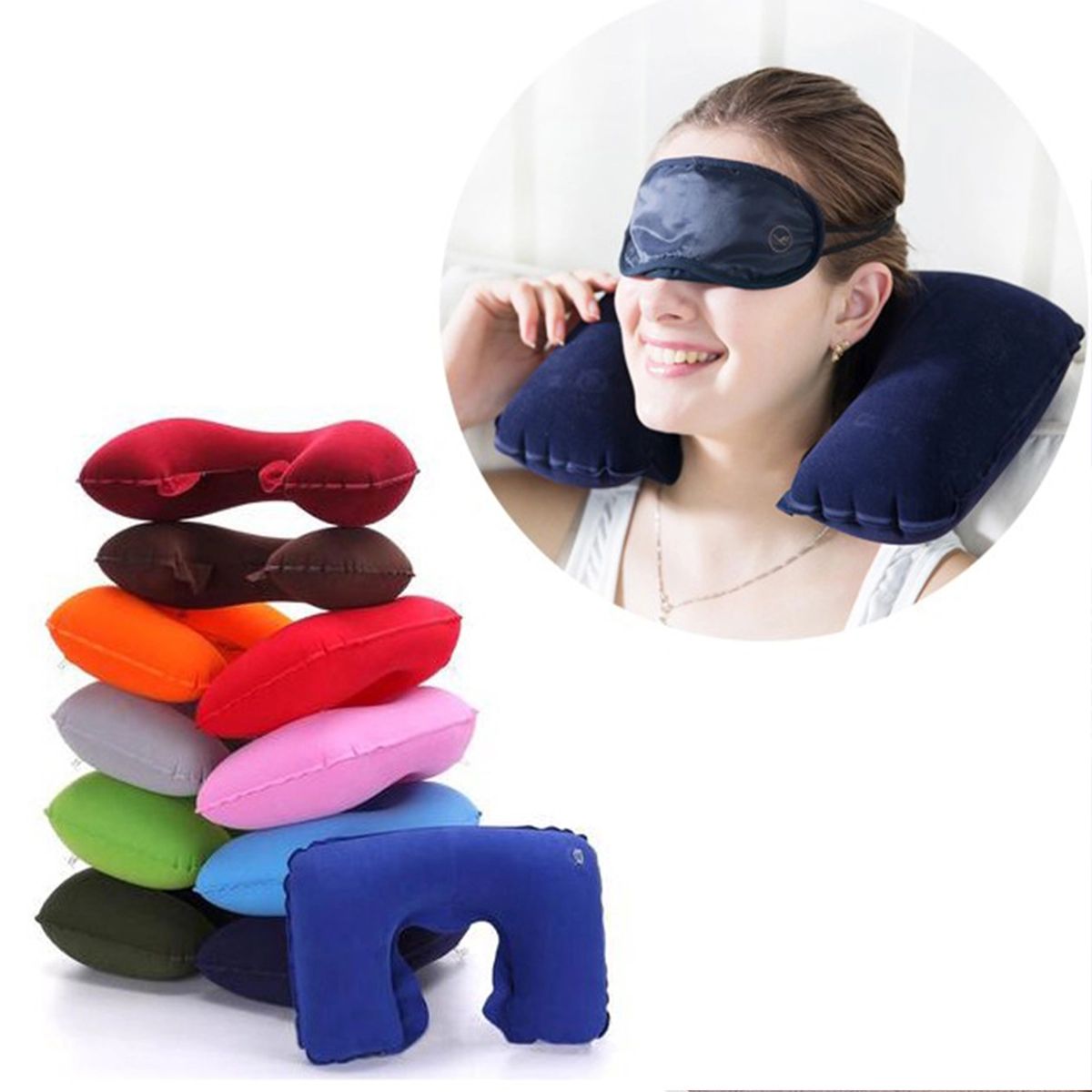 Inflatable Neck Pillow