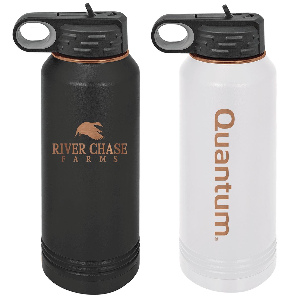 Polar Camel 32oz ION-Plated Rose Gold Water Bottle 16