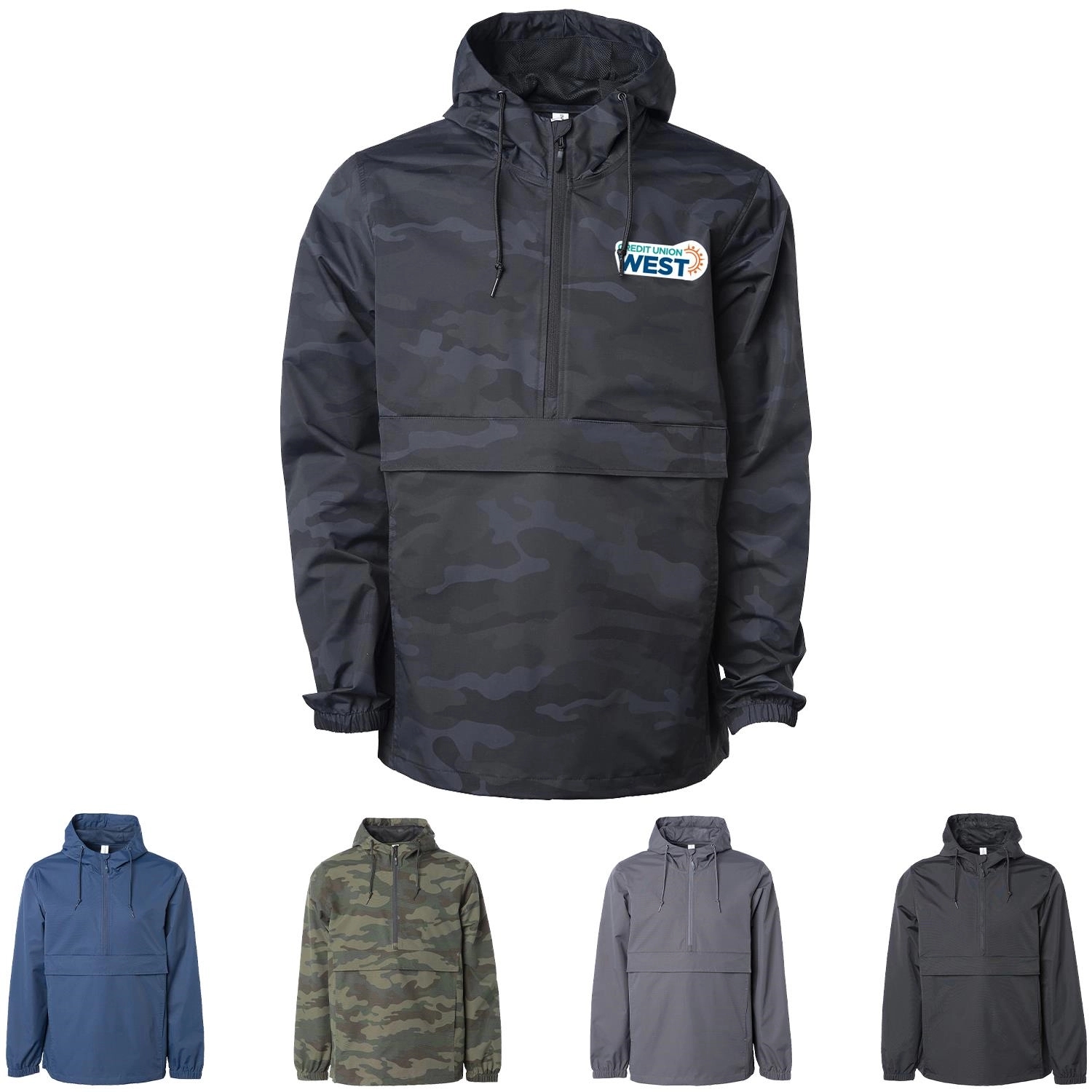 Water Resistant Windbreaker Anorak Jacket 2