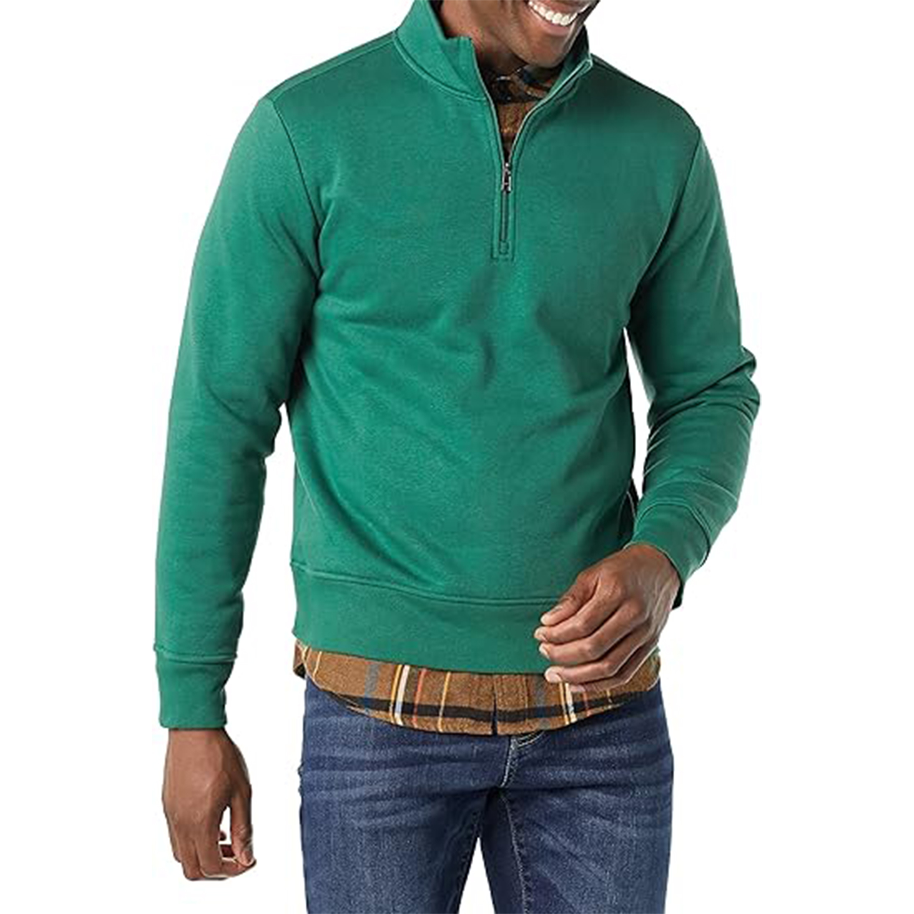 Men Quarter Zip Pullover Sweatshirt, custom hoodie or sweatshirt with logo imprint 33