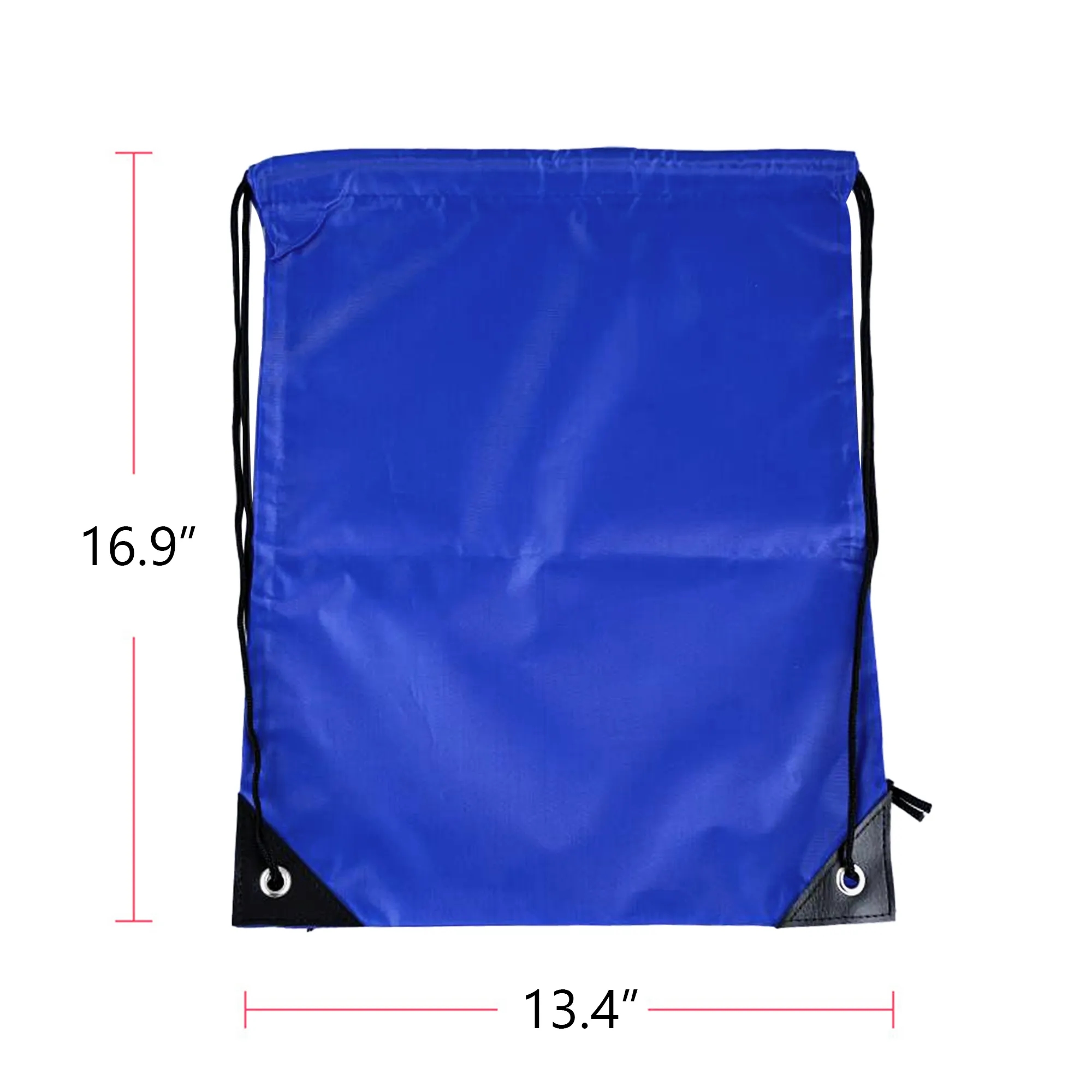 Custom 210D Polyester Drawstring Backpack Cinch Bag 9