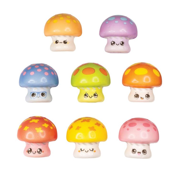 Squishy Shrooms Toys - Assorted 3