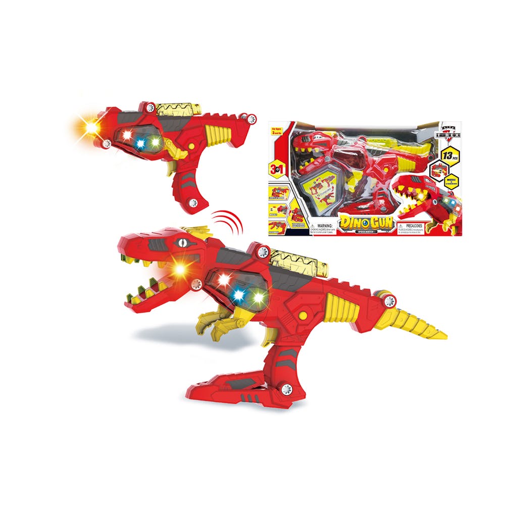 Toy Dinosaur Blasters - Light & Sound 17" 3
