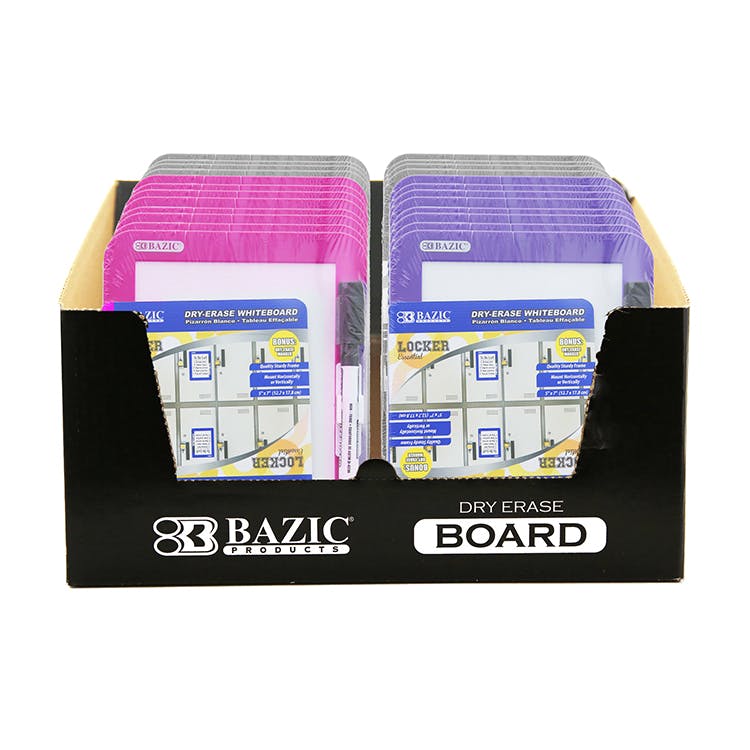 Dry Erase Boards with Marker - 5" x 7" 3