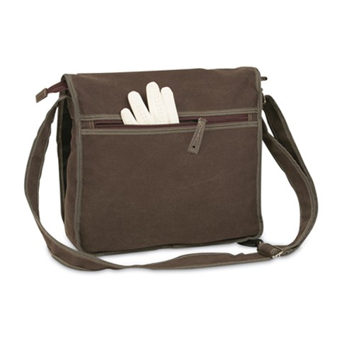 12 oz. Cabana Canvas Messenger Bag 15