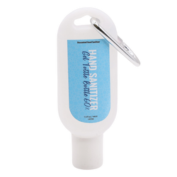 60% Hand Sanitizer Gel Tottle 1.5 fl oz with Carabiner