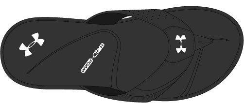 UA Ignite III Men's Sandals 7