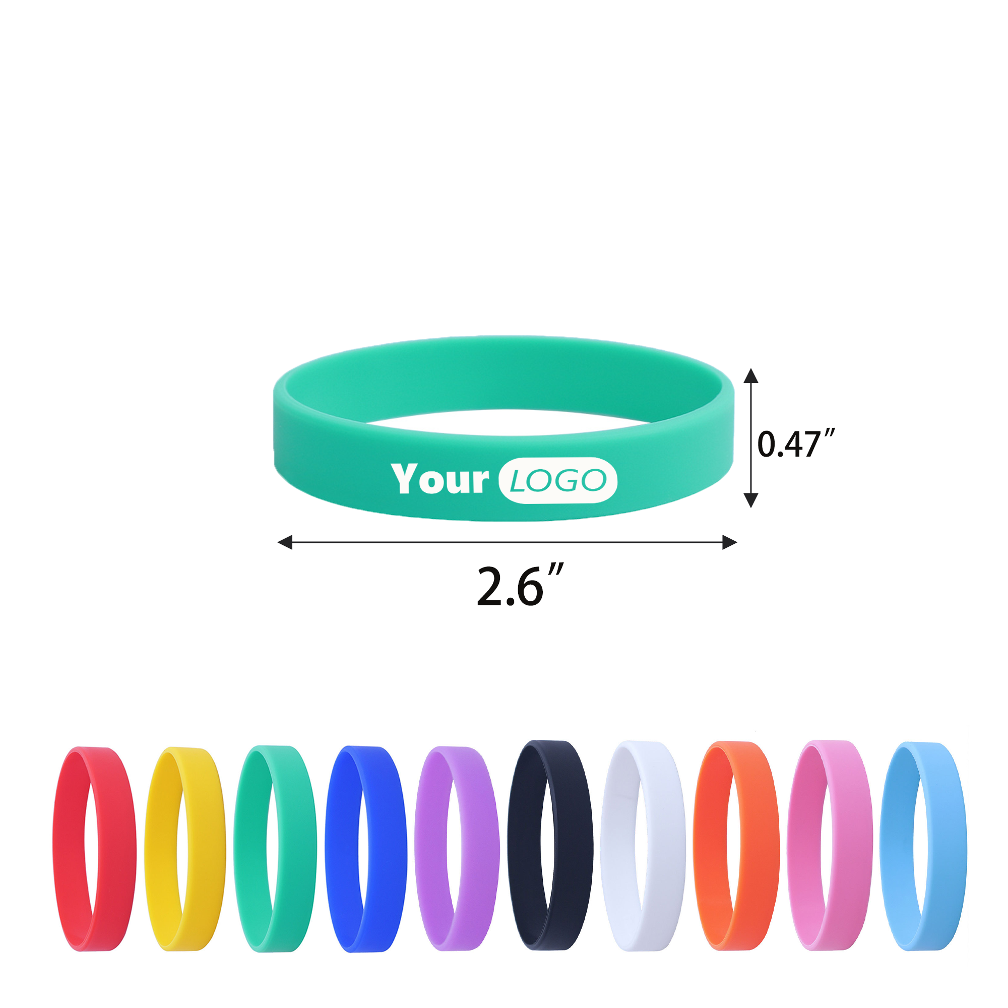 Silicone Wristbands MOQ 50 4