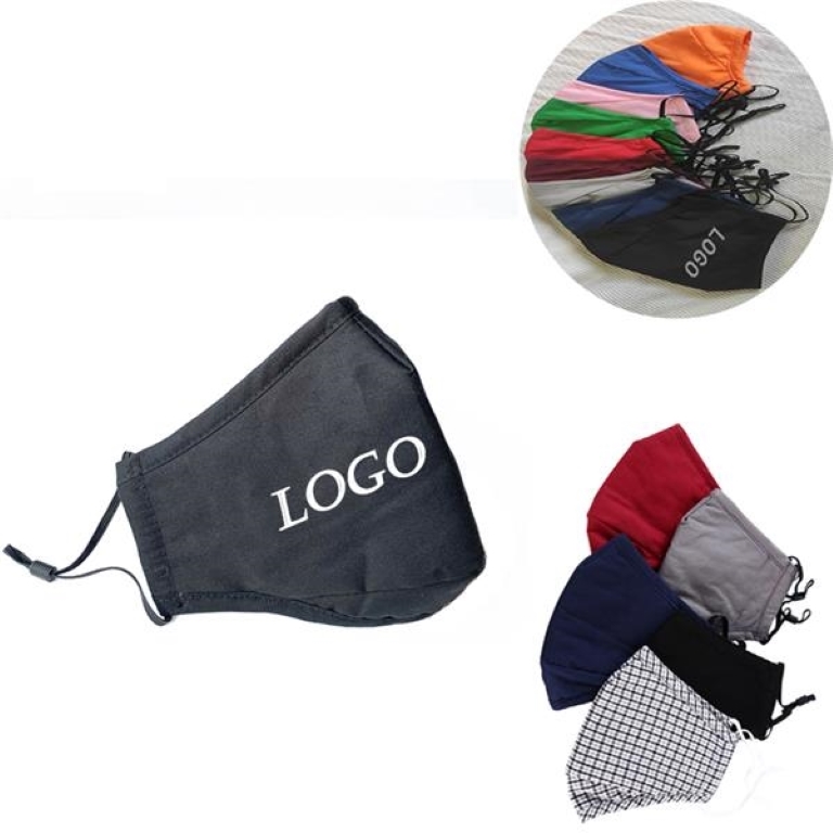Reusable Cotton Face Mask with nose wire