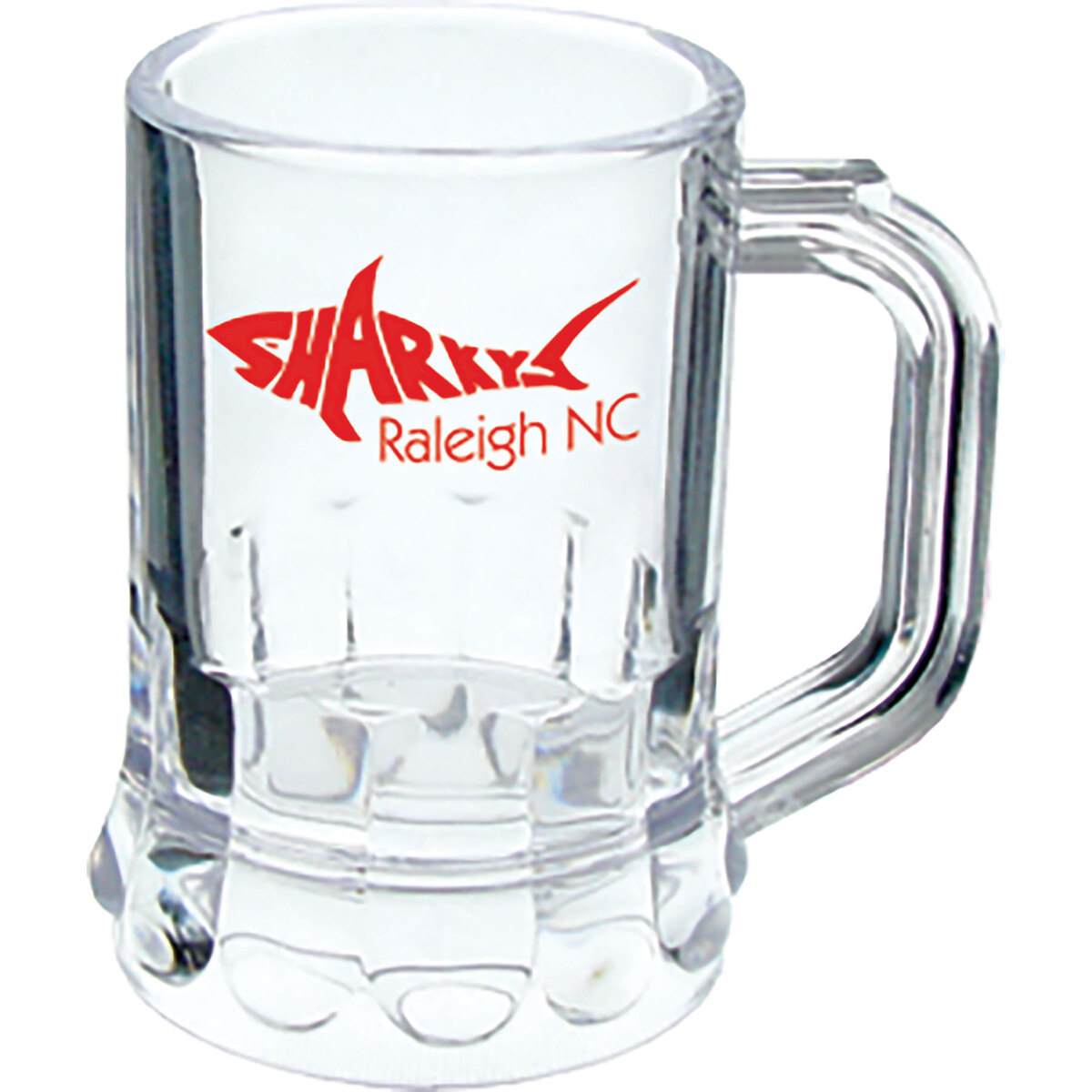 1.25oz Plastic Fluted Mini Mug with Handle MM125 HOWW Promotional