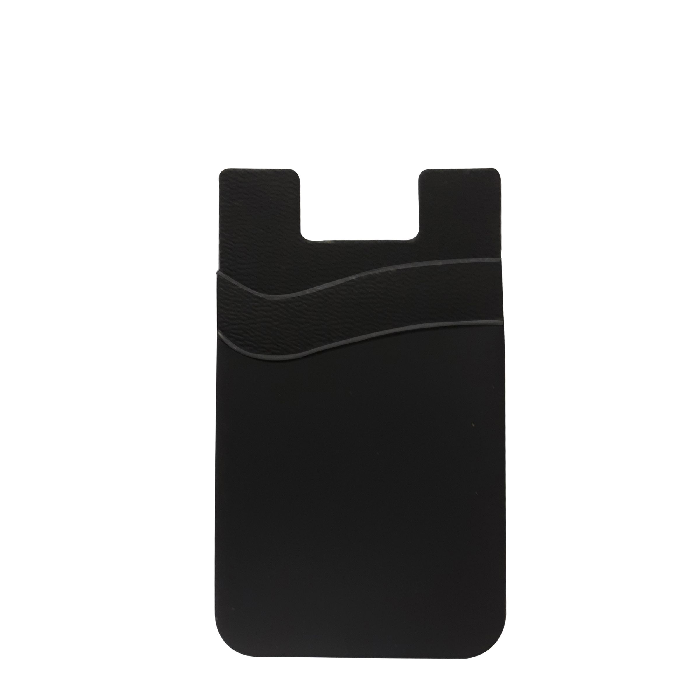 Dual Pocket Silicone Cell Phone Wallet 37