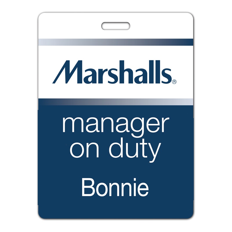 Event Badge (3"x 4")