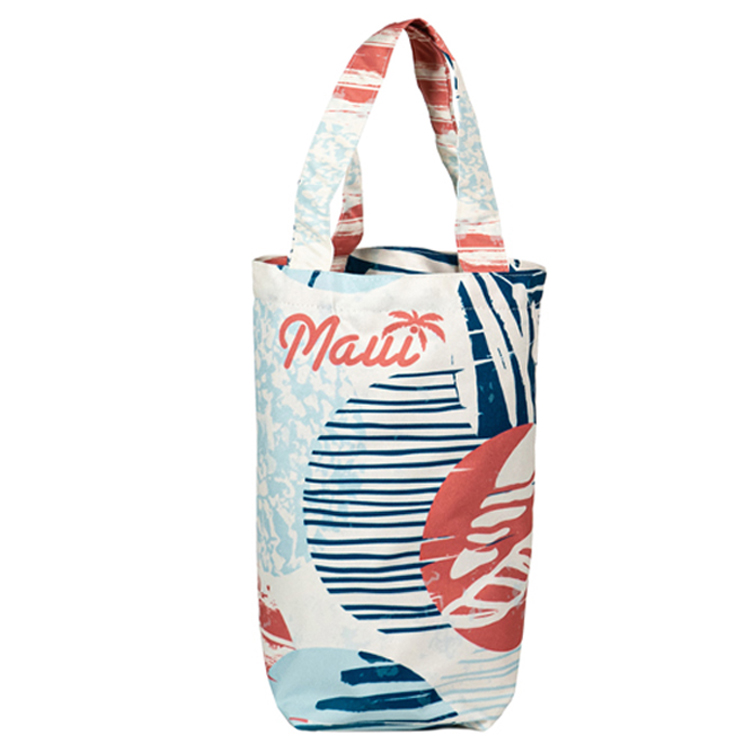 Small Tall Gusset Tote (11"H x 10"W x 2"D)