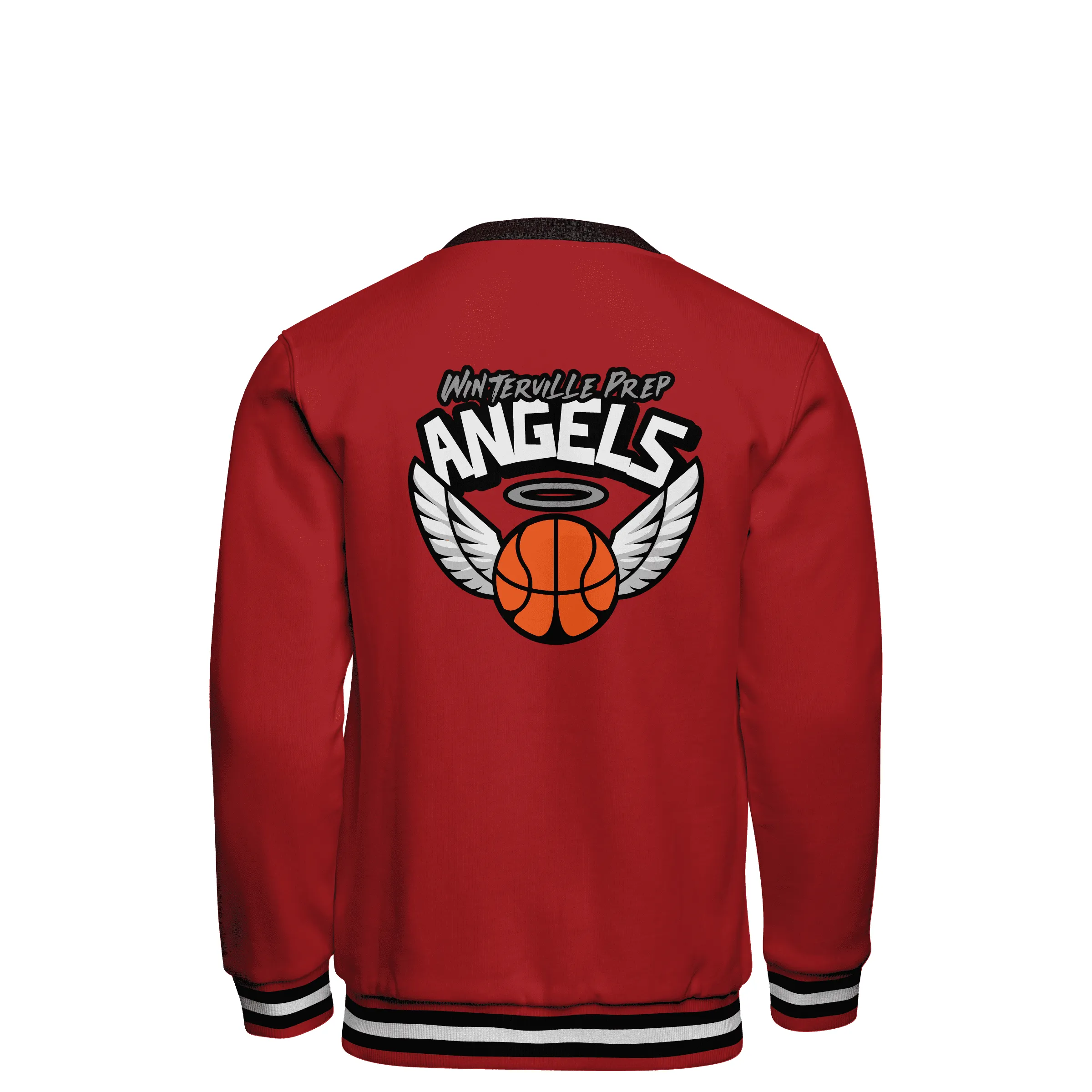 Fleece Varsity Cardigan With Custom Printed Lining 10