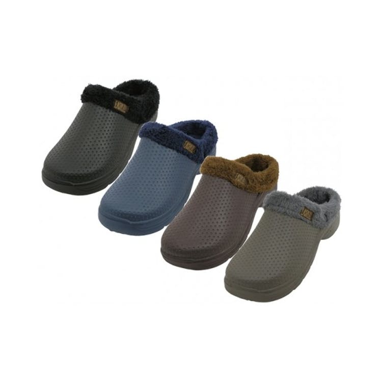 Men's Clogs - Size 7-12 Faux Fur Lined 3