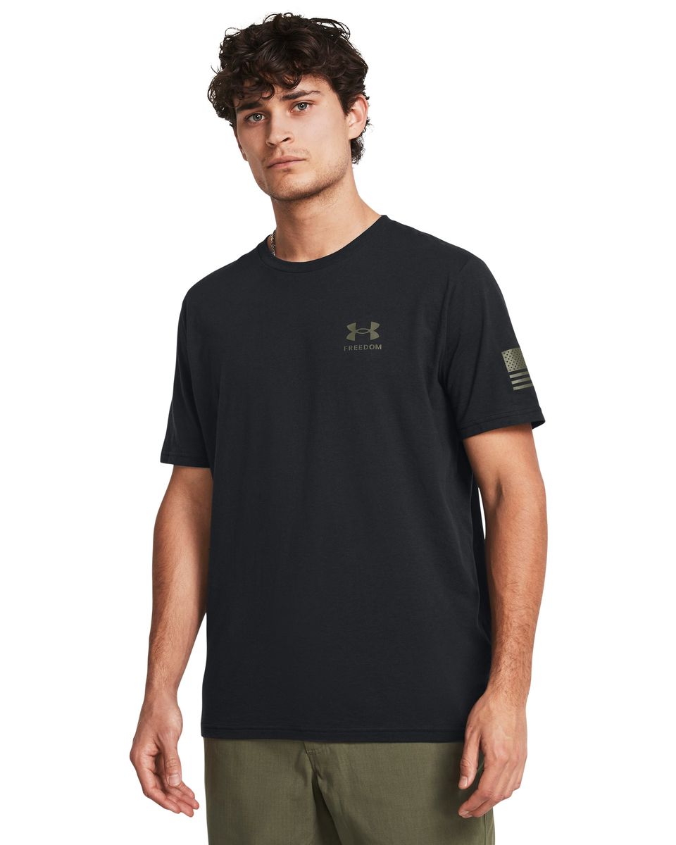 UA Freedom Flag Gradient Men's T-Shirt 12