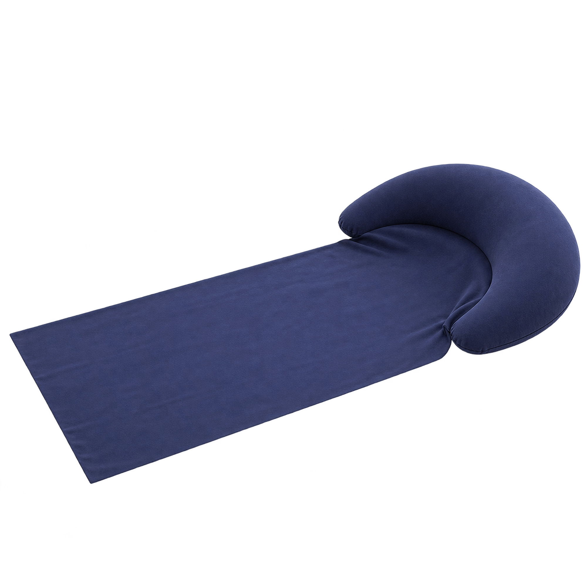 Inflatable Beach Lounger With Built-In Pillow 5