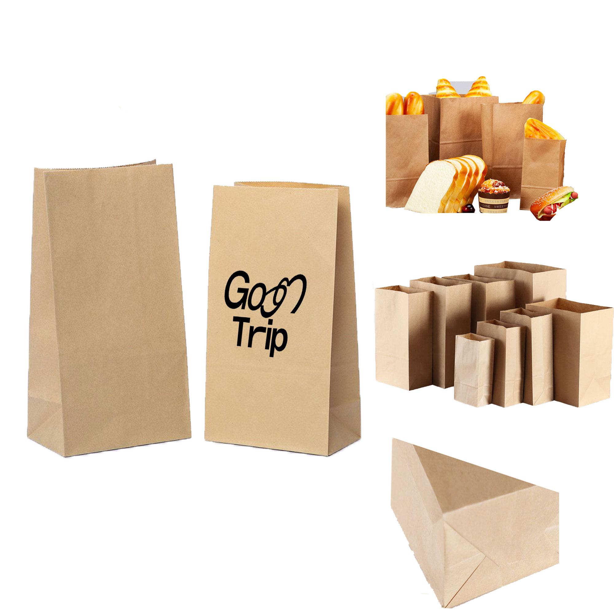 Kraft Paper Grocery Bag 3