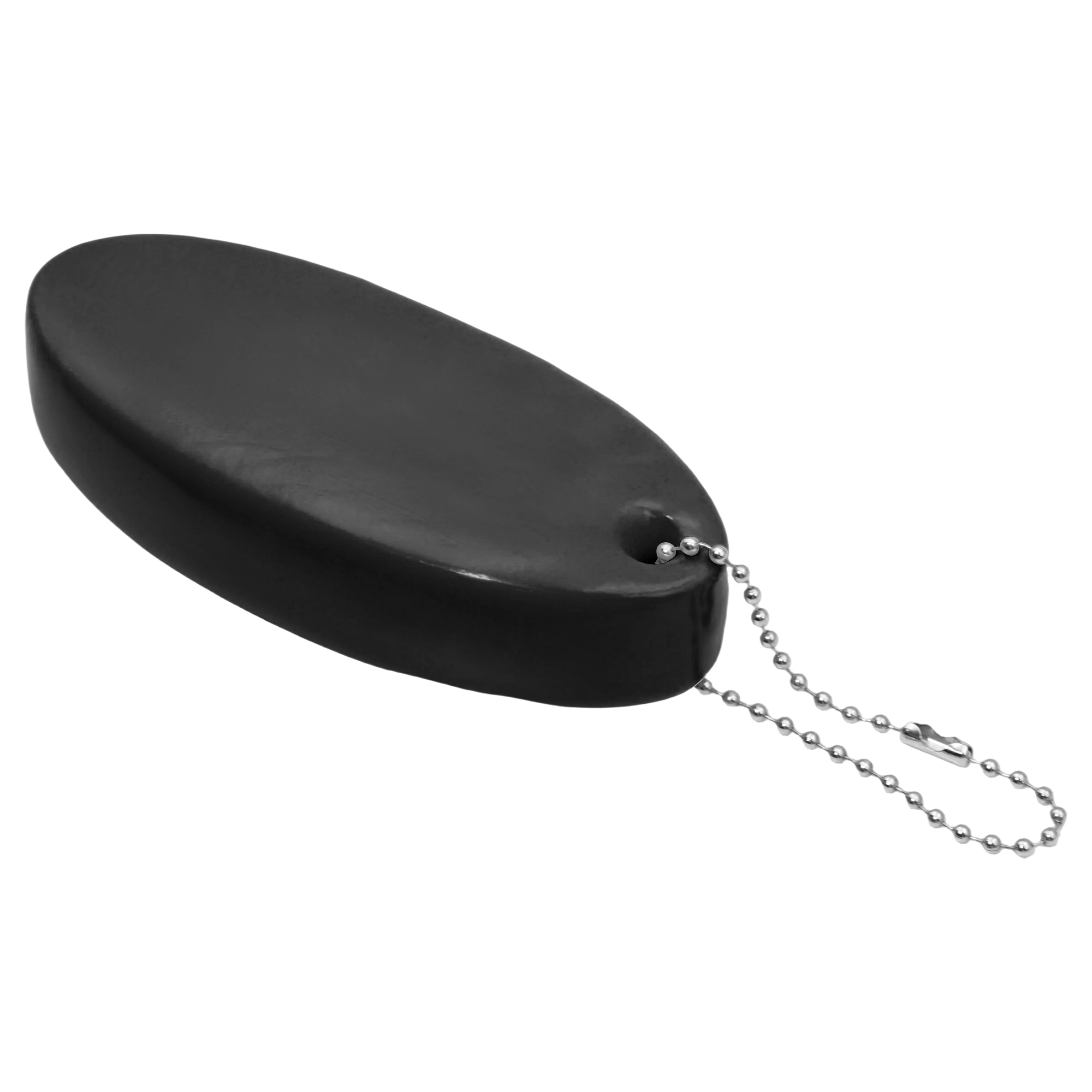 PU Oval Foam Floating Keychain 7