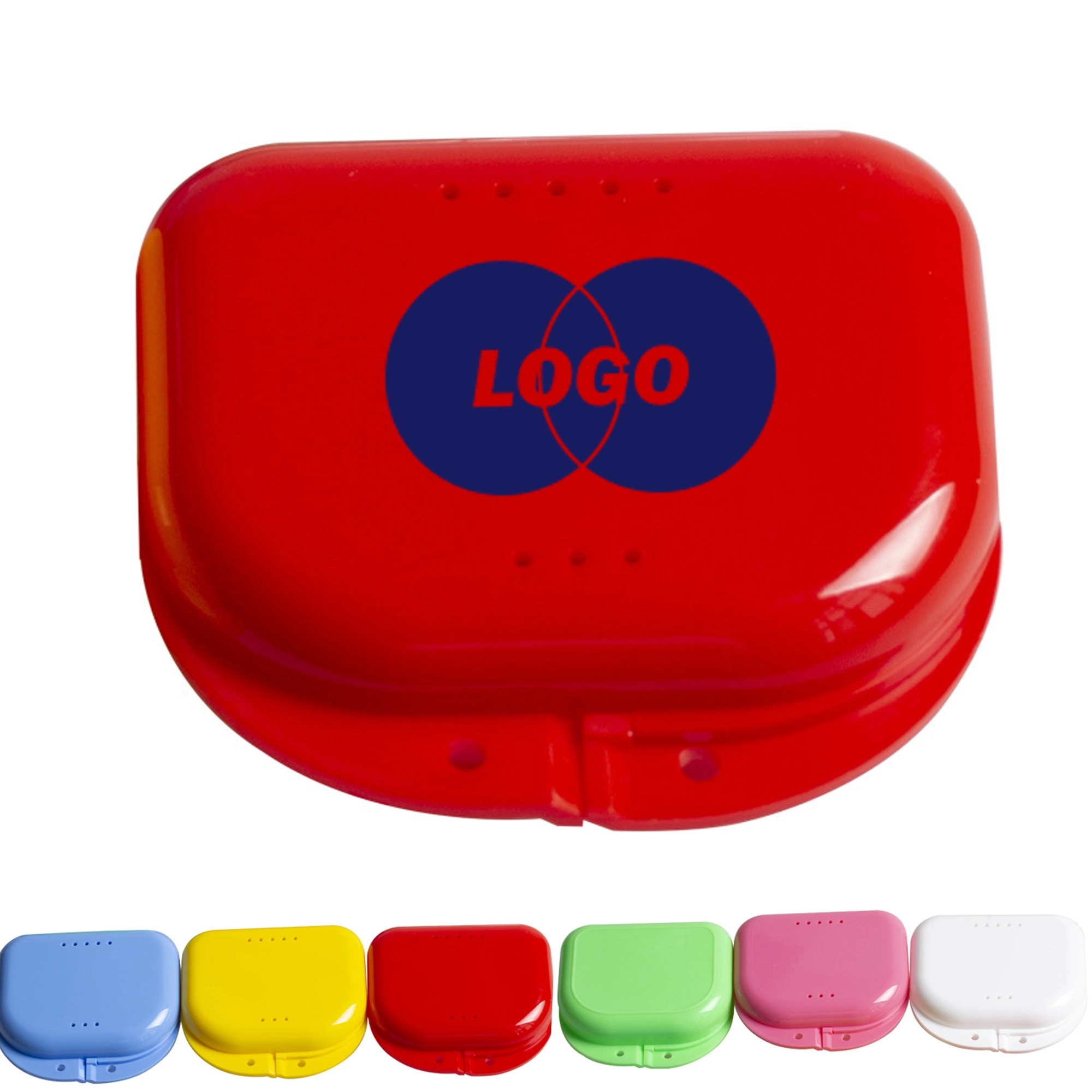 Dental Tray Denture Box Container With Vent Holes 8