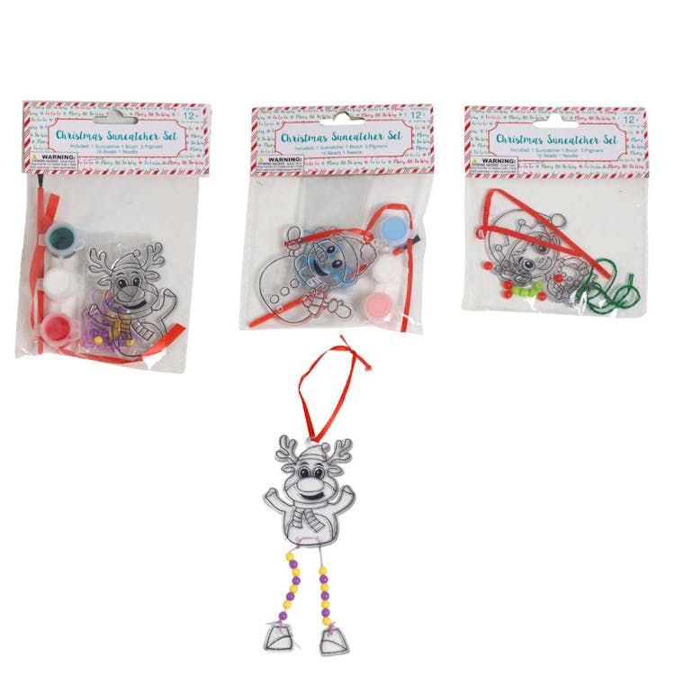 Christmas Suncatcher Sets - Assorted 3