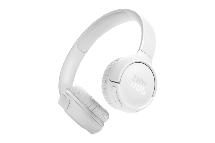 JBL Tune 520BT On Ear Headphones - White 3