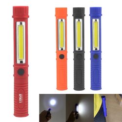 Telescopic Magnetic COB LED Flashlight